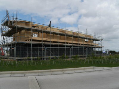 SIPs Mono-Pitched Offices, Exelby Services