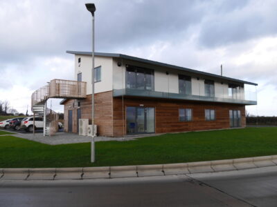 SIPs Mono-Pitched Offices, Exelby Services