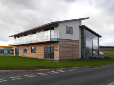 SIPs Mono-Pitched Offices, Exelby Services