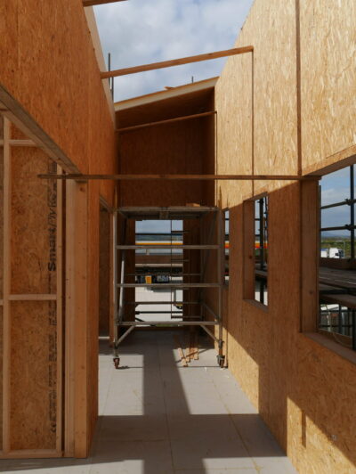 SIPs Mono-Pitched Offices, Exelby Services