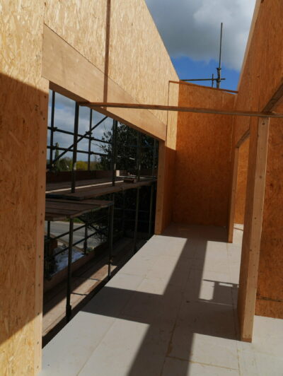 SIPs Mono-Pitched Offices, Exelby Services