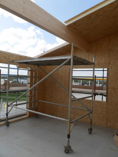 SIPs Mono-Pitched Offices, Exelby Services