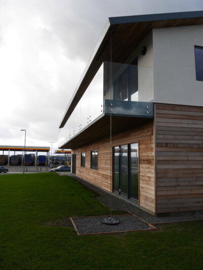 SIPs Mono-Pitched Offices, Exelby Services