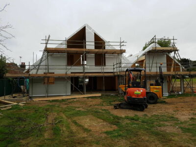 SIPs Eco House - Seer Green, Buckinghamshire