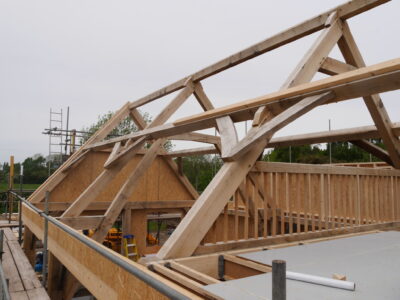 Oak Frame SIPs House, Catforth