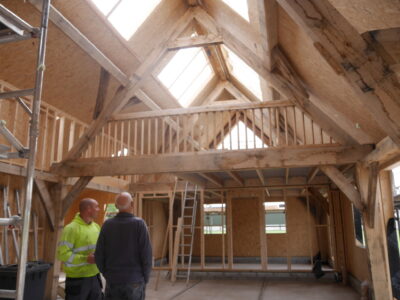 Oak Frame SIPs House, Catforth