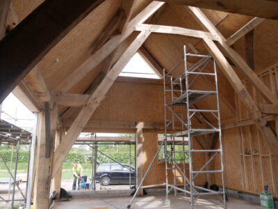 Oak Frame SIPs House, Catforth