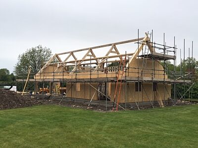 Oak Frame SIPs House, Catforth