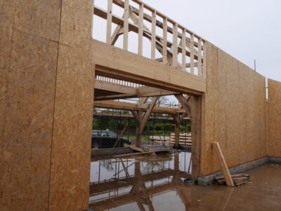 Oak Frame SIPs House, Catforth