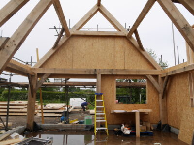 Oak Frame SIPs House, Catforth