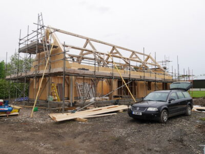 Oak Frame SIPs House, Catforth