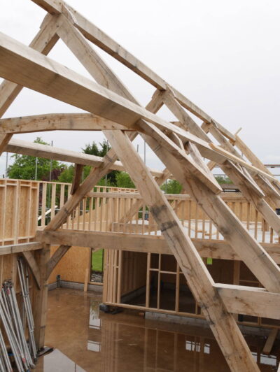 Oak Frame SIPs House, Catforth