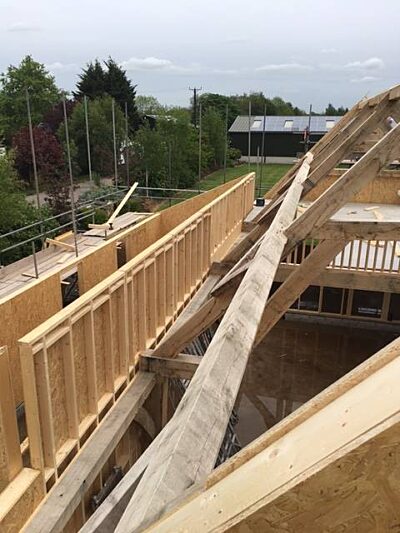 Oak Frame SIPs House, Catforth