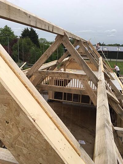 Oak Frame SIPs House, Catforth