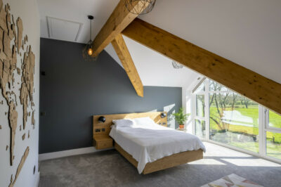 Photo: Contemporary SIPs Self Build, Lancashire