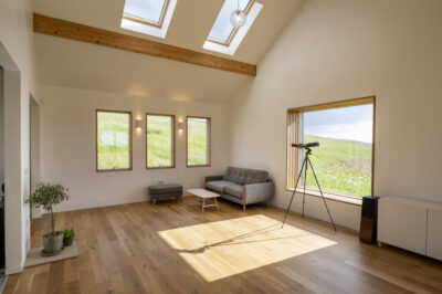 Photo: SIPs home aims to be off-grid exemplar for sustainable development in Northumberland