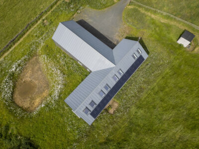 Photo: SIPs home aims to be off-grid exemplar for sustainable development in Northumberland
