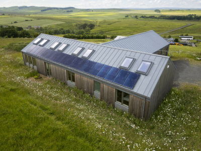 Photo: SIPs home aims to be off-grid exemplar for sustainable development in Northumberland