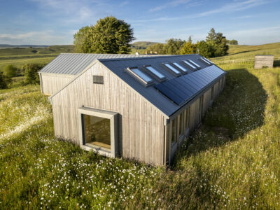 Photo: SIPs home aims to be off-grid exemplar for sustainable development in Northumberland