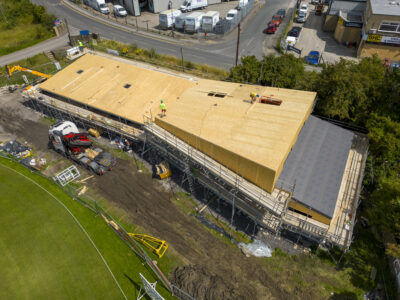 Energy Efficient SIPs used for Skipton Community Sports Hub