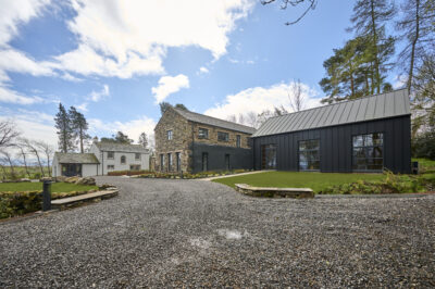 Photo: Energy Efficient SIPs cabins built to create Lake District Corporate Retreat