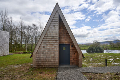 Photo: Energy Efficient SIPs cabins built to create Lake District Corporate Retreat