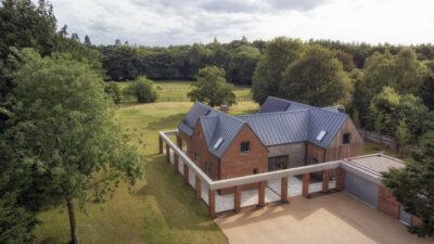 Photo: Energy Efficient SIPs Home in the Chilterns Area of Outstanding Natural Beauty has the Wow Factor