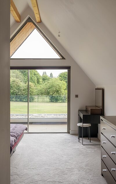 Photo: Energy Efficient SIPs Home in the Chilterns Area of Outstanding Natural Beauty has the Wow Factor