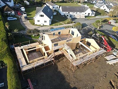 SIPs Self Build, Llŷn Peninsula, North Wales