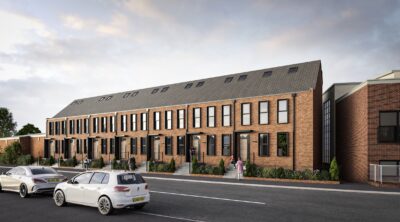 Photo: Energy Efficient SIPs Townhouses, Ouseburn, Newcastle