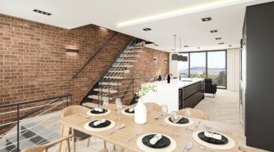 Photo: Energy Efficient SIPs Townhouses, Ouseburn, Newcastle