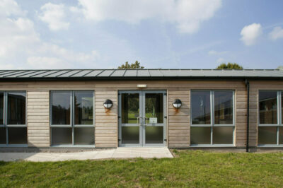 Photo: SIPs Activity Centre and Dormitory at Laches Wood