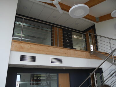 Photo: SIPs Mono-Pitched Offices, Exelby Services