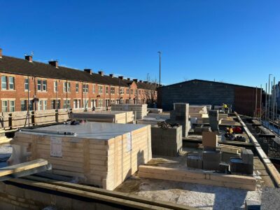 Energy Efficient SIPs Townhouses, Ouseburn, Newcastle