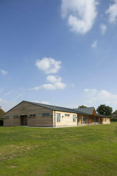 Photo: SIPs Activity Centre and Dormitory at Laches Wood