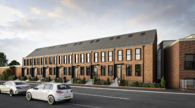 Energy Efficient SIPs Townhouses, Ouseburn, Newcastle project photograph