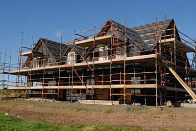 Large SIPs Detached House, Jedburgh project photograph