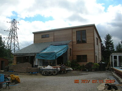 SIPs Mono-Pitched House, Clayton-Le-Moors project photograph