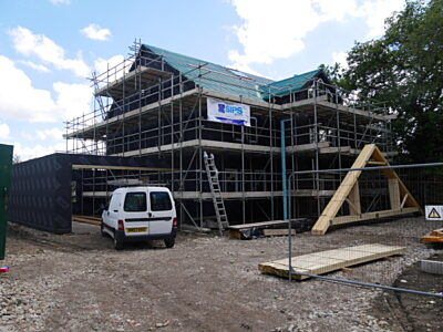 Trussed SIPs House, Padiham project photograph
