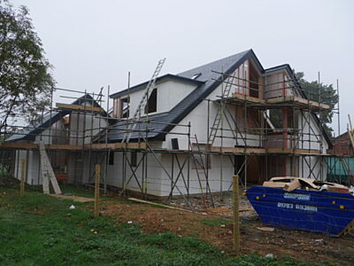 SIPs Eco House - Seer Green, Buckinghamshire project photograph