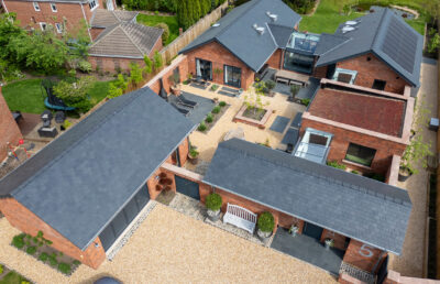 A photo of a recent SIPs home delivered by SIPS@Clays