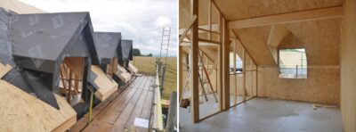 Photo: SIPs Used to Maximise Roof Space in Cheshire Self Build