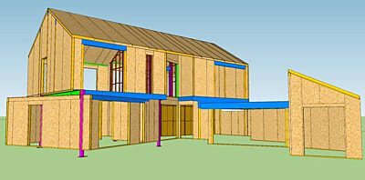 A photo relating to from SIPs building