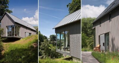 Photo: Gravity-Defying SIPs Architecture Featured in Homes & Interiors Magazine