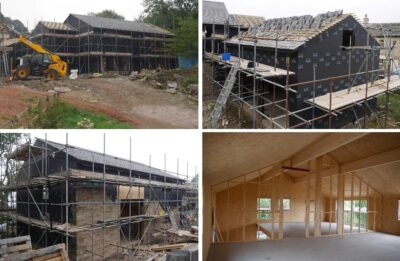 Photo: Self-Build Project: SIPs with Original Stone Cladding