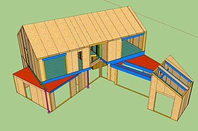 Photo: Building with SIPs