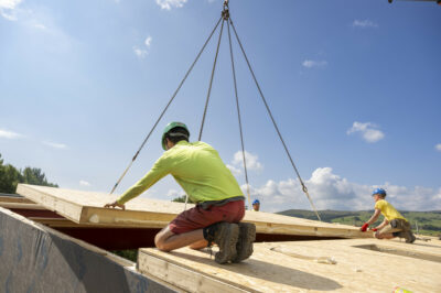 A photo relating to from SIPs building