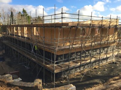 Photo: Comparing SIPs Construction with Traditional Methods