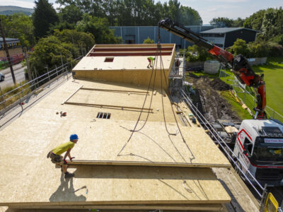 A photo relating to from SIPs building