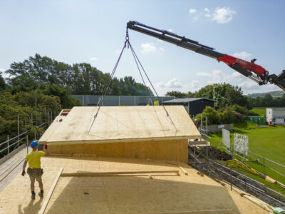 A photo relating to from SIPs building